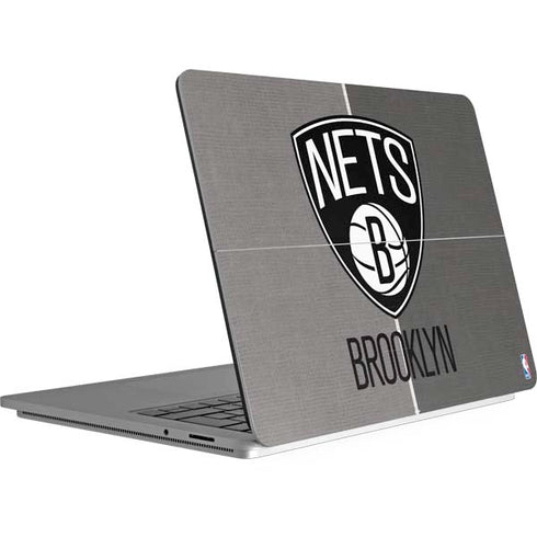 NBA Brooklyn Nets Canvas Surface Laptop Studio Skin