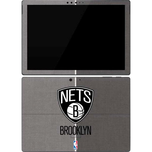 NBA Brooklyn Nets Canvas Surface Pro 7 Skin