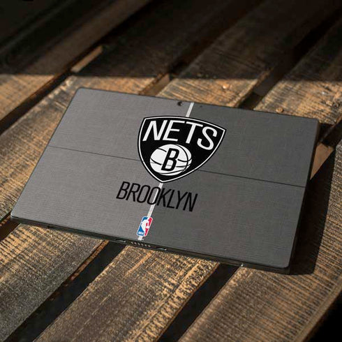 NBA Brooklyn Nets Canvas Surface Pro 7 Skin