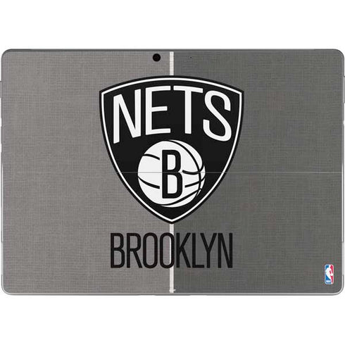 NBA Brooklyn Nets Canvas Surface Pro 9 Skin
