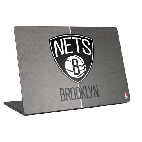 NBA Brooklyn Nets Canvas Universal Laptop 16.6in (13.4 x 9.7in) Skin