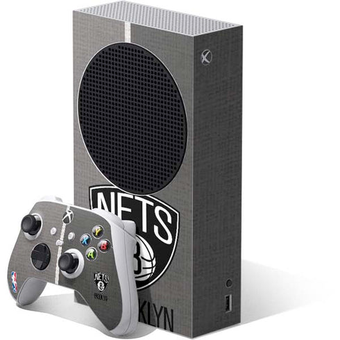 NBA Brooklyn Nets Canvas Xbox Series S Bundle Skin