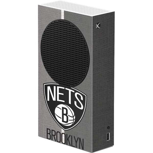 NBA Brooklyn Nets Canvas Xbox Series S Console Skin