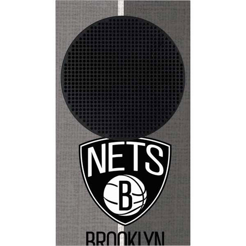 NBA Brooklyn Nets Canvas Xbox Series S Console Skin