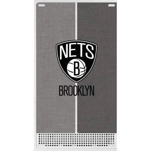 NBA Brooklyn Nets Canvas Xbox Series S Console Skin