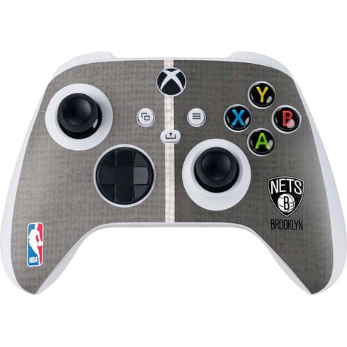 NBA Brooklyn Nets Canvas Xbox Series S Controller Skin