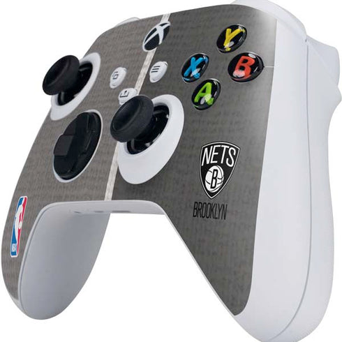 NBA Brooklyn Nets Canvas Xbox Series S Controller Skin