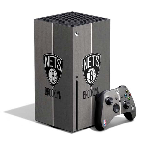 NBA Brooklyn Nets Canvas Xbox Series X Bundle Skin