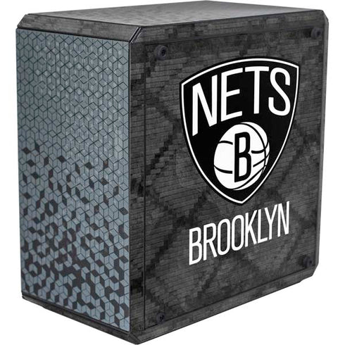 NBA Brooklyn Nets Dark Rust Cooler Master MasterBox Q300L Mini Tower Skin
