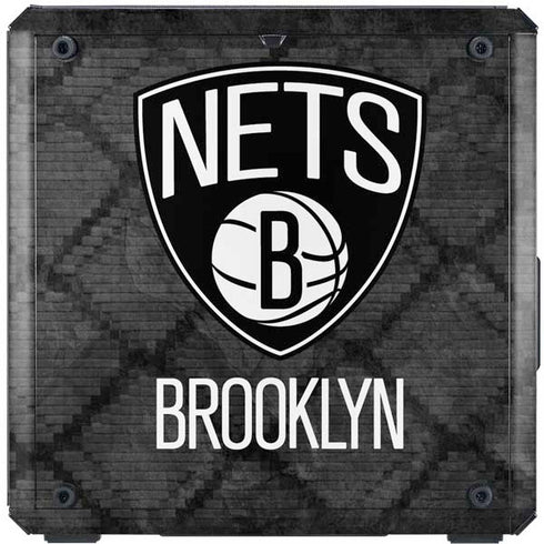 NBA Brooklyn Nets Dark Rust Cooler Master MasterBox Q300L Mini Tower Skin