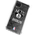 NBA Brooklyn Nets Dark Rust Galaxy A12 Clear Case