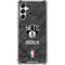 NBA Brooklyn Nets Dark Rust Galaxy A15 5G Clear Case