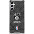 NBA Brooklyn Nets Dark Rust Galaxy A15 5G Clear Case