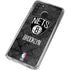 NBA Brooklyn Nets Dark Rust Galaxy A21 Clear Case
