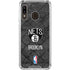 NBA Brooklyn Nets Dark Rust Galaxy A30 Clear Case