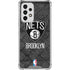 NBA Brooklyn Nets Dark Rust Galaxy A53 5G Clear Case