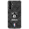 NBA Brooklyn Nets Dark Rust Galaxy A54 5G Clear Case