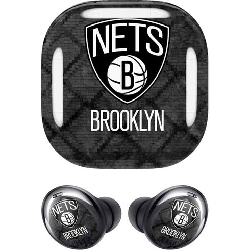 NBA Brooklyn Nets Dark Rust Galaxy Buds Pro Skin