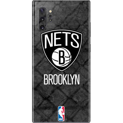 NBA Brooklyn Nets Dark Rust Galaxy Note 10 Plus Skin