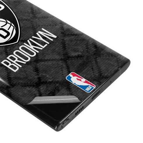 NBA Brooklyn Nets Dark Rust Galaxy Note 10 Skin