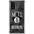 NBA Brooklyn Nets Dark Rust Galaxy Note20 5G Clear Case