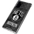 NBA Brooklyn Nets Dark Rust Galaxy Note20 5G Clear Case