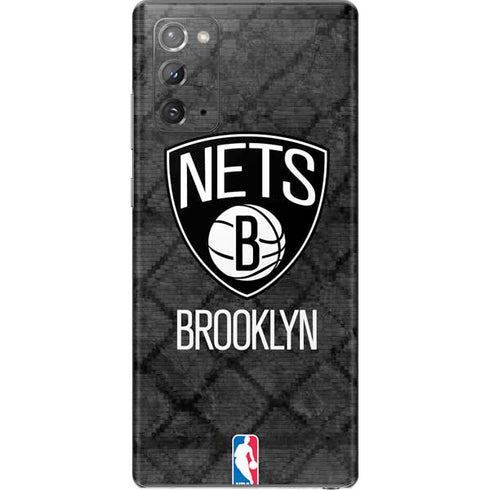 NBA Brooklyn Nets Dark Rust Galaxy Note20 5G Skin