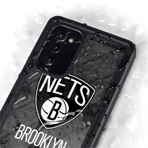 NBA Brooklyn Nets Dark Rust Galaxy Note20 5G Waterproof Case