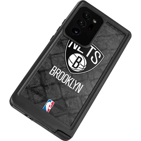 NBA Brooklyn Nets Dark Rust Galaxy Note20 Ultra 5G Waterproof Case