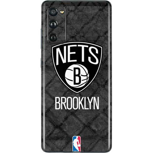 NBA Brooklyn Nets Dark Rust Galaxy S20 Fan Edition Skin