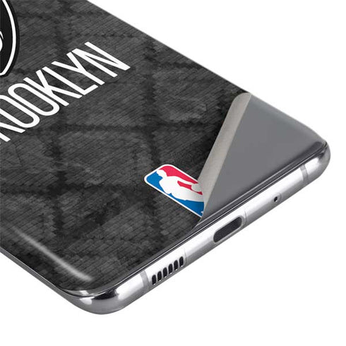 NBA Brooklyn Nets Dark Rust Galaxy S20 Plus Skin