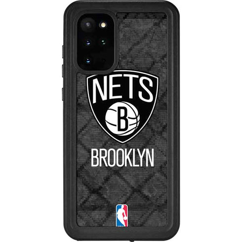 NBA Brooklyn Nets Dark Rust Galaxy S20 Plus Waterproof Case