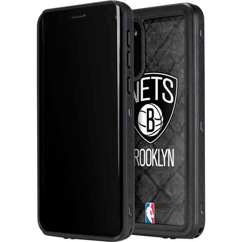 NBA Brooklyn Nets Dark Rust Galaxy S20 Plus Waterproof Case