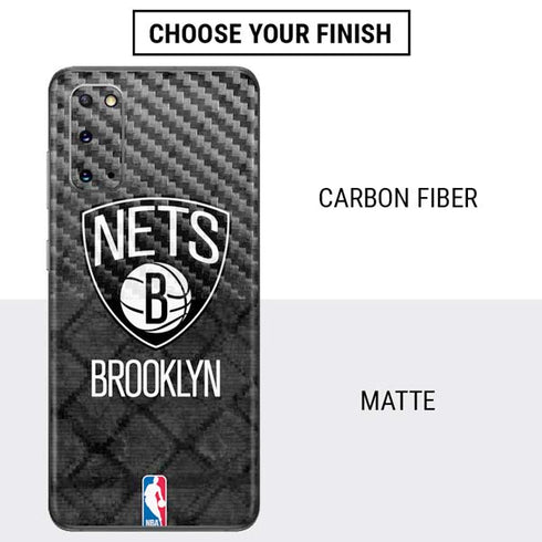 NBA Brooklyn Nets Dark Rust Galaxy S20 Skin