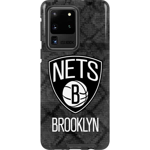 NBA Brooklyn Nets Dark Rust Galaxy S20 Ultra 5G Pro Case