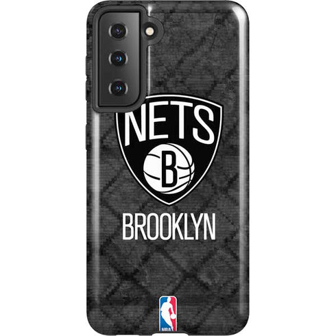 NBA Brooklyn Nets Dark Rust Galaxy S21 5G Pro Case