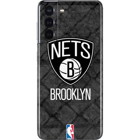 NBA Brooklyn Nets Dark Rust Galaxy S21 5G Skin