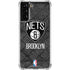 NBA Brooklyn Nets Dark Rust Galaxy S21 FE Clear Case