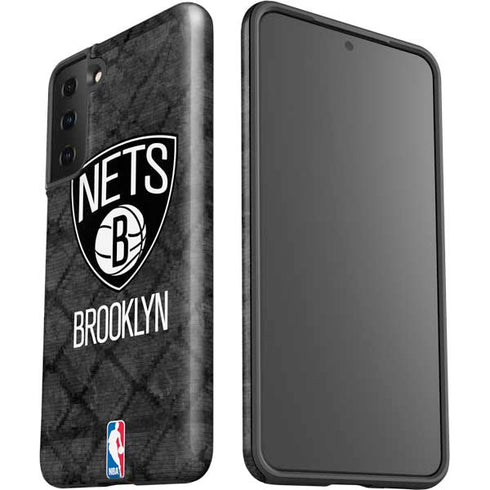 NBA Brooklyn Nets Dark Rust Galaxy S21 Plus 5G Pro Case