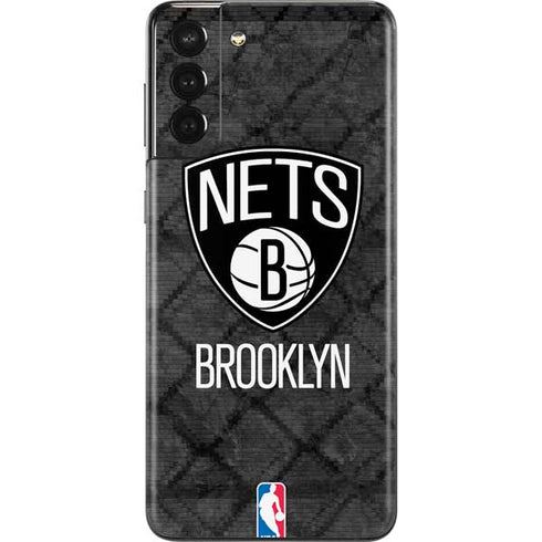 NBA Brooklyn Nets Dark Rust Galaxy S21 Plus 5G Skin