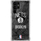 NBA Brooklyn Nets Dark Rust Galaxy S22 Ultra Clear Case