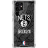 NBA Brooklyn Nets Dark Rust Galaxy S22 Ultra Clear Case
