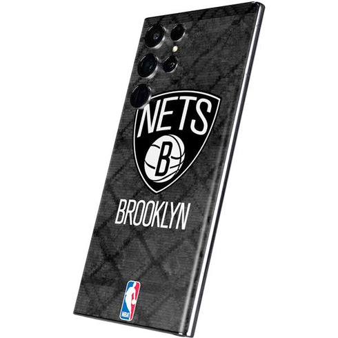 NBA Brooklyn Nets Dark Rust Galaxy S22 Ultra Skin