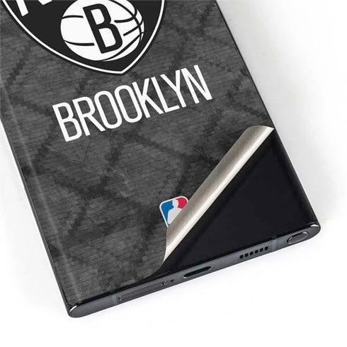 NBA Brooklyn Nets Dark Rust Galaxy S22 Ultra Skin