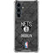 NBA Brooklyn Nets Dark Rust Galaxy S23 FE Clear Case