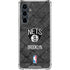 NBA Brooklyn Nets Dark Rust Galaxy S23 FE Clear Case