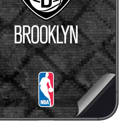 NBA Brooklyn Nets Dark Rust Galaxy S23 FE Skin