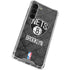 NBA Brooklyn Nets Dark Rust Galaxy S23 Plus Clear Case