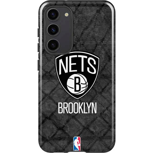 NBA Brooklyn Nets Dark Rust Galaxy S23 Plus Pro Case