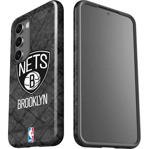 NBA Brooklyn Nets Dark Rust Galaxy S23 Plus Pro Case
